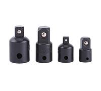 4pcs Jeu d'Augmentateurs et Réducteurs Adaptateur à Cliquet Adaptateurs Réducteurs Pour Douilles et Embouts 1/2" 1/4" 3/8" Pillote Etre Utilisée avec Des Tournevis et Des Clés