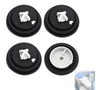 4Pcs Joint Chasse D'eau WC, Membrane Chasse D'eau pour Siamp Classic Switch | Joint Flotteur Chasse D'eau WC pour Robinet Flotteur Bati-Support Toilette Wc MéCanisme Chasse D'Eau, Anti-Fuite Efficace