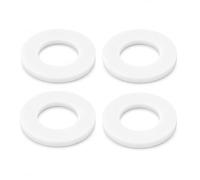 4pcs Joint Chasse d'Eau WC - Rondelle de Remplacement 63x33x3mm | pour WC Suspendu - Pièce Compatible Réf 816.418.00.1 - Réparation Anti-Fuite