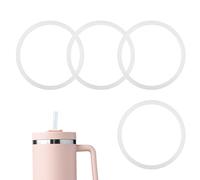 4pcs Joints Couvercle pour Gobelets Stanley Adventure Quencher H2.0 Flowstate 40oz, Silicone Sans BPA Étanches