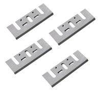 4pcs Lames de raboteuse de rechange - Acier à haute vitesse Angle de coupe 42 degrés - Raboteuses électriques Makita - 82 mm