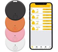 4pcs Localisateurs D’Article Wireless, Key Finder Anti-Perte Téléphone Chercheur Alarme Trouve-clés,Localisateur et Traqueur Sonore