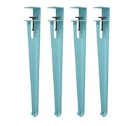 4pcs pieds de serrage de table en métal, pieds de table basse réglables, pied de table de salle à manger en forme de F, pieds de support d'établi en fer, pieds de barre de bricolage, conception s