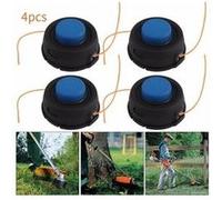 4pcs pour husqvarna t35 tête d'alimentation avancée tondeuse avancée tête 10mm double ligne G