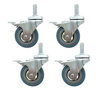 4pcs Roulettes Mini Meubles Pivotantes Auto-adhésives pour Chariot