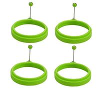 4pcs Silicone Oeuf Anneaux Forme Ronde Moule Oeuf Frit Omelette Pancake Moule De Cuisson Cuisine Oeufs Friture Outil