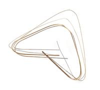 4pcs soudure argent, Baguettes de soudage en cuivre et argent doré | 0,5 mm,0,7 mm,1,0 mm,1,5 mm, alliage d'aluminium, tiges métalliques à souder, brasage à basse température pour la fabrication