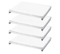 4pcs Tampons de Déligneuse de Peinture, Tampons de Peinture pour Peindre les Murs pour Murs Nylon Paint Edger Pads Accessoires pour Peintre d'Angle et Outil de Peinture de Garniture