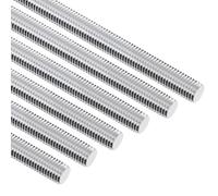 4Pcs Tige Filetée M10 x250mm en Acier Inoxydable à Filetage Complet | DIN 975 Goujon Fileté Vis Longue Boulon Montage Métal pour Bricolage Construction Extérieur Argent