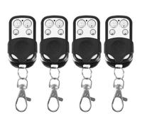 4pcs Universal Clonage Télécommande sans Fil Fob Key pour Porte de Garage 433mhz telecommande Porte de Garage