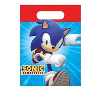 4Pk Sonic Paper Party Bags