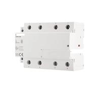 4Pole 100A AC 220V 230V 50/60Hz Din Rail Household AC Modular Contactor Switch Controller Home Hotel Use MQXFCZUX(4P 100A 2NO2NC 230AC)