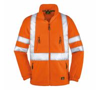 4PROTECT Veste polaire de sécurité Seattle orange vif 6XL