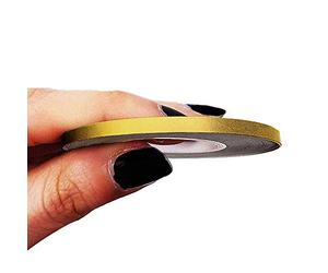 4R Quattroerre.it 10450 Trim Stripes Bandes Adhésives pour Voitures, Or, 3 mm x 10 MT, doré
