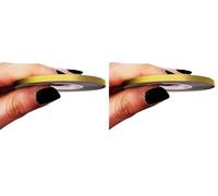 4R Quattroerre.it 10450 Trim Stripes Bandes Adhésives pour Voitures, Or, 3 mm x 10 MT, doré (Lot de 2)