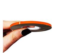 4R Quattroerre.it 10459 Trim Stripes Bandes Adhésives pour Voitures, Orange KTM, 3 mm x 10 MT