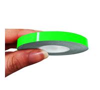 4R Quattroerre.it 10491 Trim Stripes Bandes Adhésives pour Voitures, Vert Fluorescent, 7 mm x 10 MT