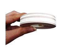 4R Quattroerre.it 10508 Trim Stripes Bandes Adhésives Doubles pour Voitures, Blanc, 11 mm x 10 MT
