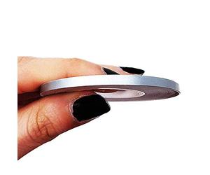 4R Quattroerre.it 10561 Trim Stripes Bandes Adhésives pour Voitures, Chrome, 3 mm x 10 MT