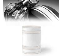 4R Quattroerre.it Bandes Adhésives Triples de Course pour Motos, Blanc, 120 mm x 2 MT