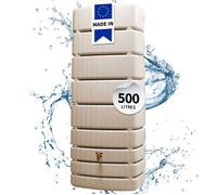 Cuve murale récupérateur d'eau de pluie Graf Distribution Slim 500 L - Sable
