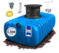 4rain Ensemble Réservoir Plat FLAT S 1500 L Confort Jardin