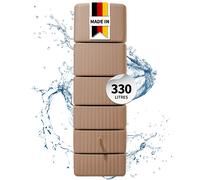 4rain SLIM Réservoir Mural 330 L, taupe