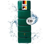 4rain SLIM Réservoir Mural 330 L, vert foncé