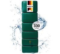 4rain SLIM réservoir mural 330 litres vert foncé