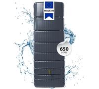 4rain SLIM Réservoir Mural 650 L, gris graphite