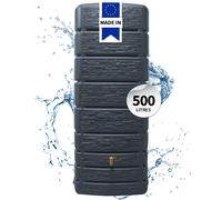 4rain SLIM STONE DÉCOR Réservoir Mural 500 L, gris graphite