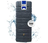 4rain Réservoir mural SLIM STONE DÉCOR 500 L gris graphite