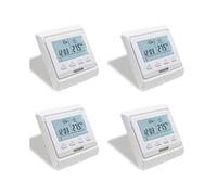 4X 16A 230V LCD Programmable Chauffage Au Chaud Thermostat D'Ambiance Thermorégulateur Régulateur de Température Manuel Mécanique