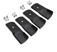 4x 17CM lames pour Stiga Ready Park Villa 85 95 105 Combi 1134-6238-01 1134-9119-01