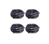 4X 4 Broches Cable de Connecteur Cable Cordon D'Extension pour RGB LED Strip 3528 5050 Connecteur Colore 5 M