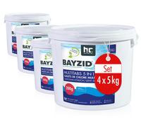 Galets de Chlore Multifonction 5en1 Bayzid® - 5 Kg de Pastilles de 200g pour Piscines