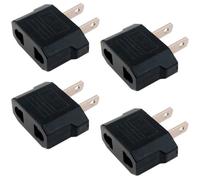 4X Adaptateur Prise France EU Europe vers US USA Voyage Secteur EUR FR Chine[170]