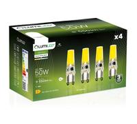4x Ampoule LED G9 Capsule 5W = 60W 550lm 4000K Neutre 360° FILAMENT LUMILED
