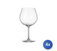 4X Bohemia 6 Verres Gin Tonic Réserve En Verre Sonore Transparent Cl. 72