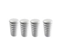 4X Bouclier Extérieur En Plastique Blanc pour Capteur Thermo-Hygro, (émetteur / Capteur Thermo-Hygro)