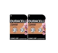4X Duracell CR 2450 Lithium (2 Blisters de 2 Piles) 4 Piles