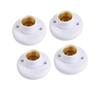 ＡＷＨＡＯ 4X E27 Douilles de Lampe lumière Porte-Ampoule Bases vis Porte-Ampoule Mur plafonds Montage pour Salon Garage Chambre
