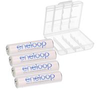 4X Eneloop Micro Accumulateur BK-4MCCE/BF1 Ni-MH 1,2V 800mAh Perdu + Boîte