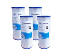 4x Filtre compatible avec Hayward MicroStar Clear C225 EURO / CX225RE