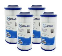 4x Filtre pour spa PGS25P4 / 20254-238 / SC717 / 40260 / 4CH-24