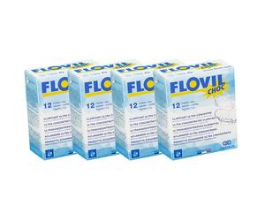 4x Flovil CHOC clarifiant ultra-concentré pour piscines