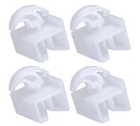 4x Glissière Arrière Tiroir Four 3051163 Compatible pour electrolux Faure - Rails Télescopiques Plastique pour Réparation pour facile