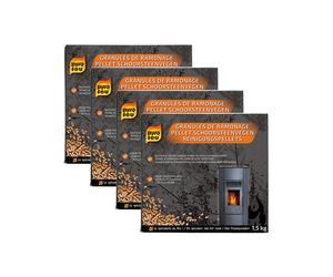 4x Granulés de Ramonage 1.5kg Pyrofeu