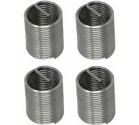 4x Insert Fileté M4x6 Ressort Filet Rapporté Standard Acier Inoxydable V-coil Réparation Renforcement Filetage Foiré Taraudage