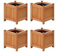 vidaXL Lits surélevés 4 pcs 30 x 30 x 30 cm